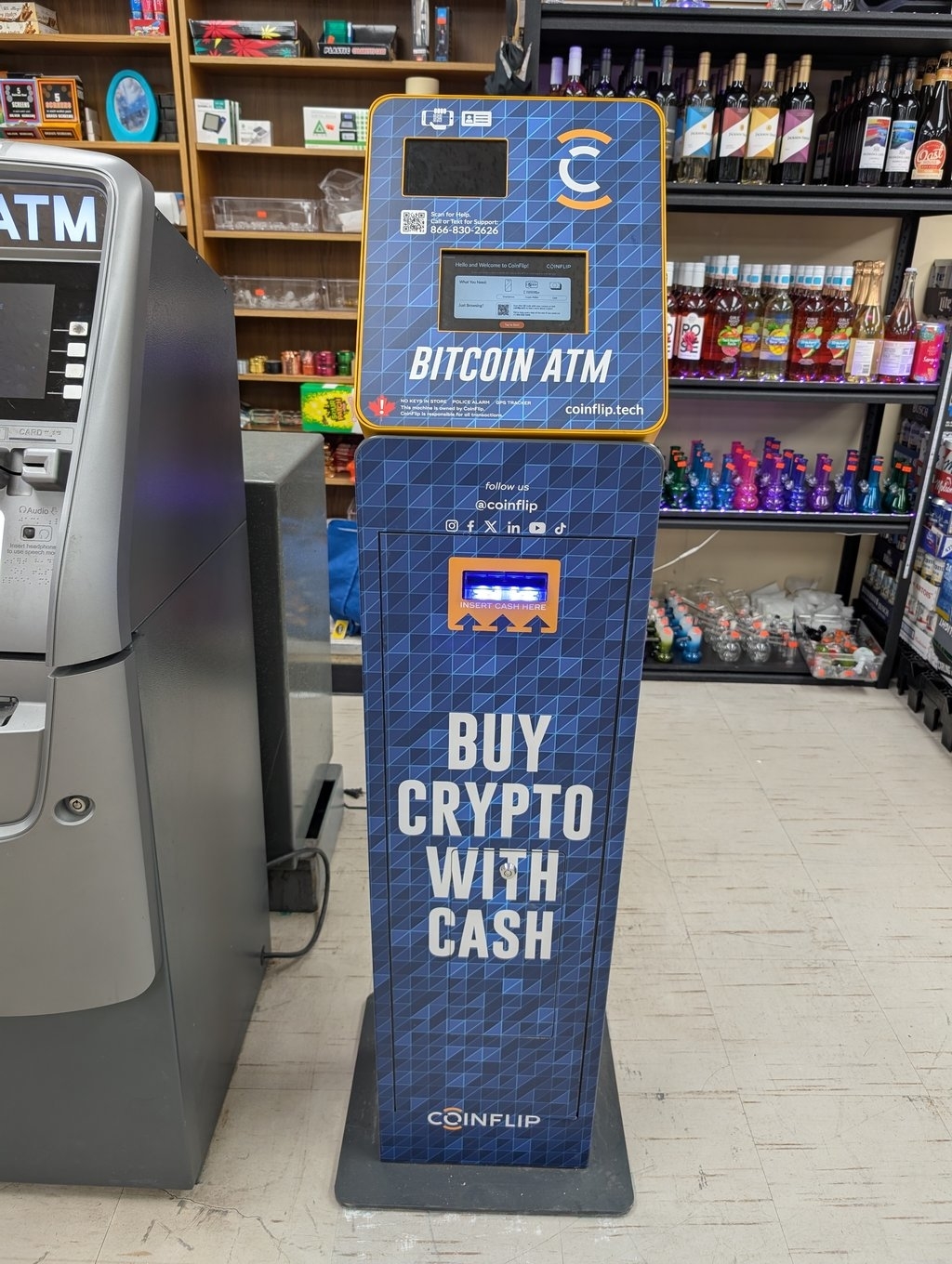 CoinFlip Bitcoin ATM - Sunrise Convenience (Hamilton) - Banks