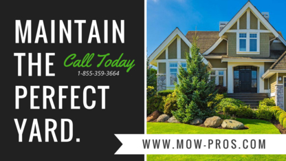 Mow-Pros Inc - Lawn Maintenance