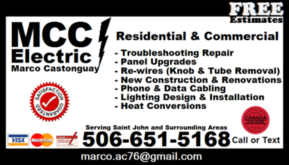 MCC Electric - Electricians & Electrical Contractors