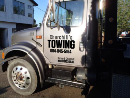 Churchill's Towing - Vehicle Towing