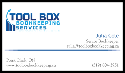 Tool Box Bookkeeping Services - Tenue de livres