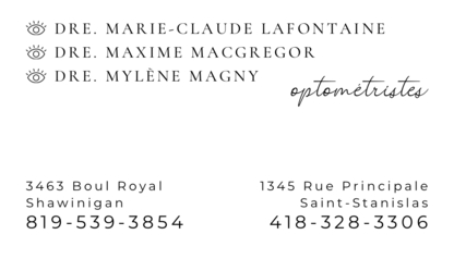 Voir le profil de Centre Visuel Lafontaine MacGregor Magny - Hérouxville