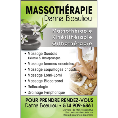 Massothérapie Danna Beaulieu - Massages & Alternative Treatments