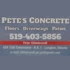 View Pete's Concrete Inc’s Simcoe profile