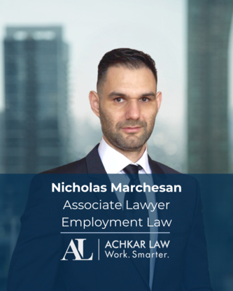 ACHKAR LAW - Employment Lawyers