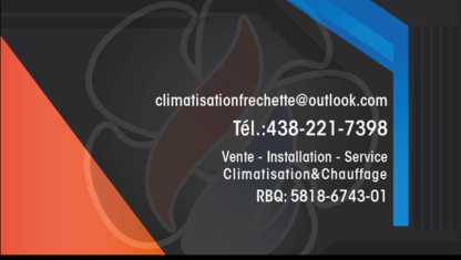 Voir le profil de Climatisation Fréchette inc. - Mont-Royal
