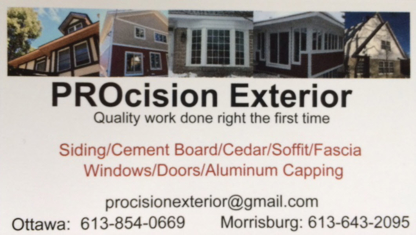 Procision Exterior - Siding Contractors