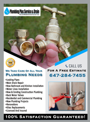 Plumbing + Service & Drain - Plombiers et entrepreneurs en plomberie