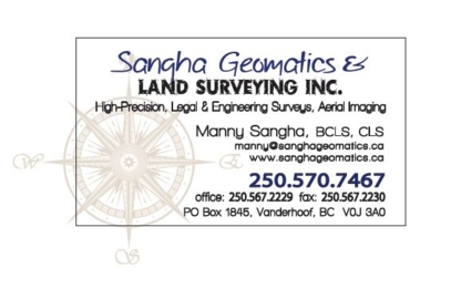 View Sangha Geomatics & Land Surveying Inc’s Fort Fraser profile