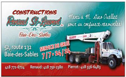 Construction Renaud St-Laurent - General Contractors