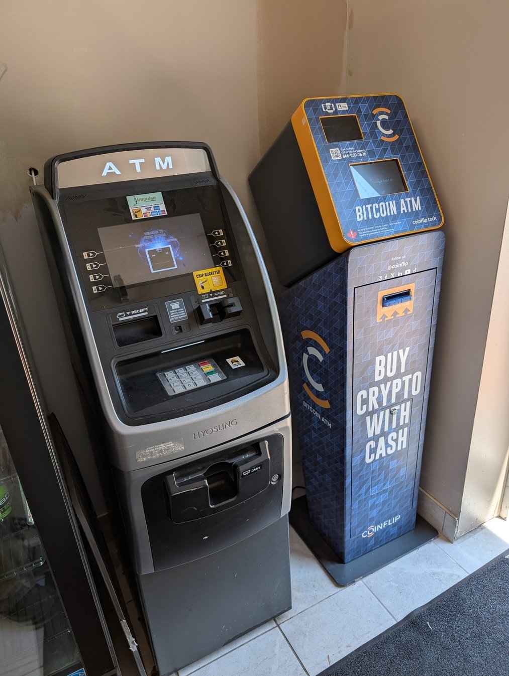 CoinFlip Bitcoin ATM - Petro Canada (Stratford) - Banques
