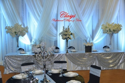 Clasys Professional Wedding Design and Decor - Accessoires et organisation de planification de mariages