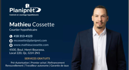 View Mathieu Cossette Courtier Hypothécaire’s Saint-Étienne-de-Lauzon profile
