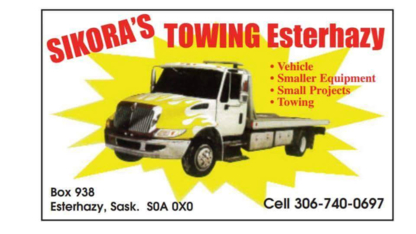 Sikora Towing Esterhazy - Vehicle Towing