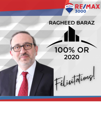 Ragheed Baraz - RE/MAX 2001 Inc. - Courtiers immobiliers et agences immobilières
