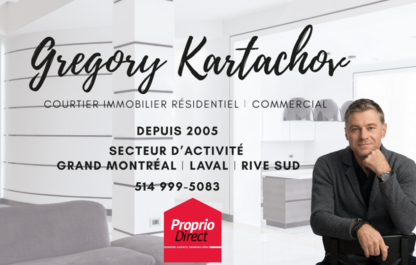 Proprio Direct Équipe Kartachov Depuis 2005 - Courtiers immobiliers et agences immobilières