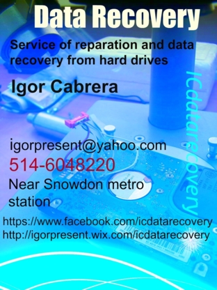 IC DATA Recovery - Récupération de données informatiques