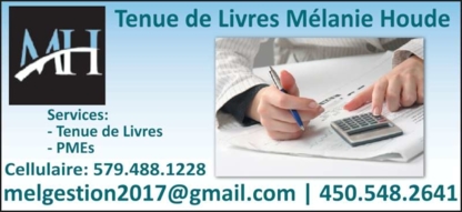 Tenue de Livres Melanie Houde - Tenue de livres