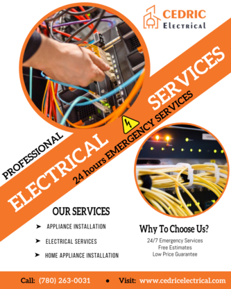 Cedric Electrical - Appliance Repair & Service