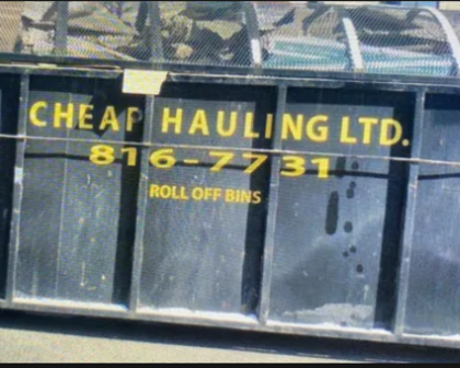 Cheap Hauling Ltd - Traitement et élimination de déchets résidentiels et commerciaux