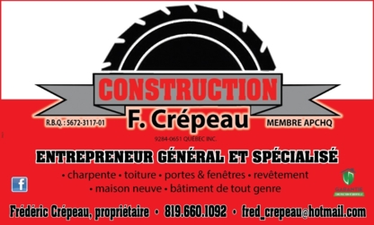 Construction F Crépeau Inc - Rénovations