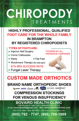 Bovaird Health Clinic & Foot Care - Foot Care