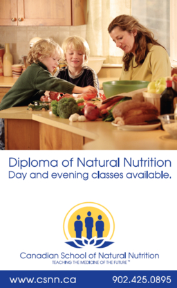 Canadian School Of Natural Nutrition - Établissements d'enseignement postsecondaire
