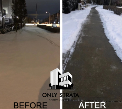 Only Strata Snow Removal - Snow Removal