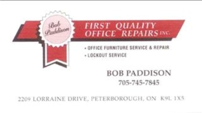 First Quality Office Furniture Repair - Office Furniture & Equipment Service