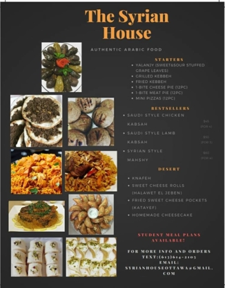 The Syrian House - Caterers
