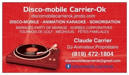 Disco-Mobile Carrier-Ok - Dj et discothèques mobiles