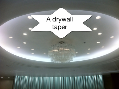 A Drywall Taper - Drywall Contractors & Drywalling