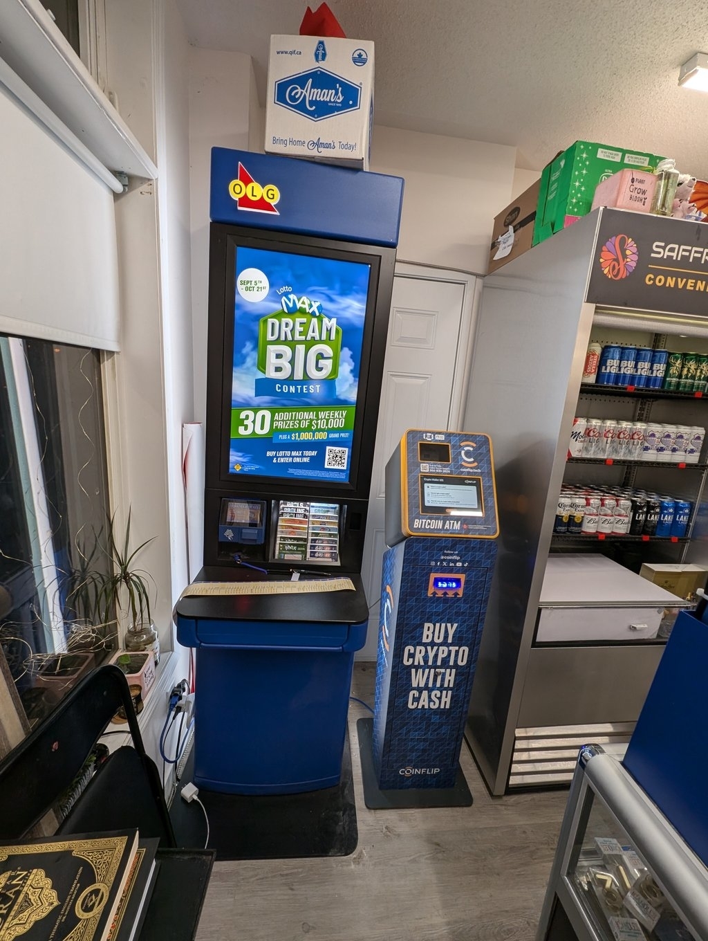 CoinFlip Bitcoin ATM - Saffron Supermart (Milton) - Banks