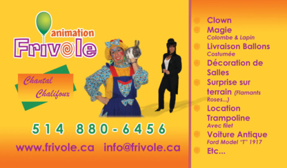 Animation Frivole - Clowns