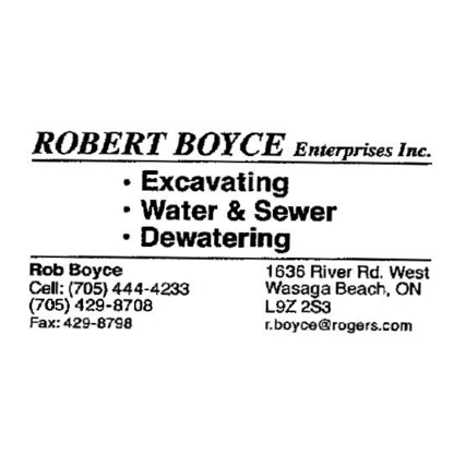 Robert Boyce Excavating Inc - Entrepreneurs en canalisations d'égout