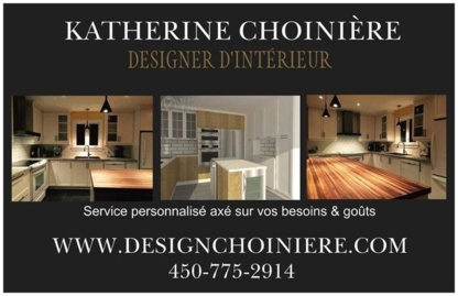 Katherine Choinière Designer d'Intérieur - Interior Designers