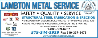 Lambton Metal Service - Steel Fabricators