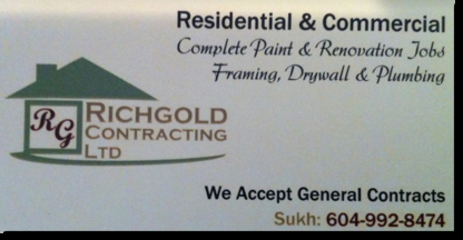 Richgold Contracting Ltd - Home Maintenance & Repair