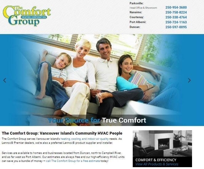 The Comfort Group Heating Corp - Furnaces