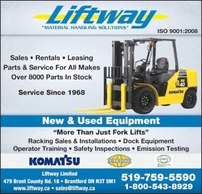 Liftway Limited - Fork Lift Trucks