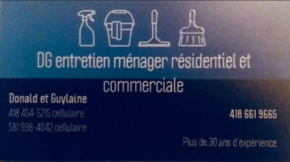DG Entretien Ménager S.E.N.C - Commercial, Industrial & Residential Cleaning