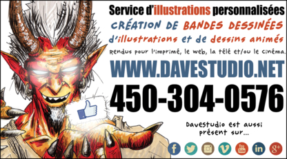 DaveStudio Illustration & Animation - Graphic Designers