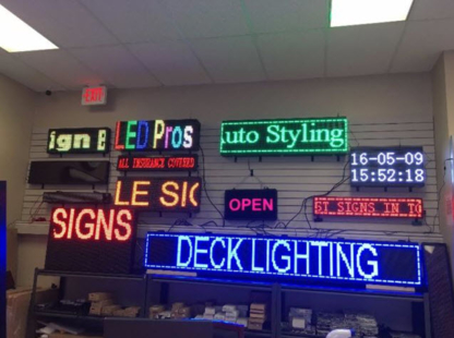 LED Pros Signs & Lighting - Grossistes et fabricants de luminaires