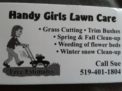 Handy Girls Lawn Care - Lawn Maintenance