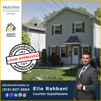 Elio Rahbani - Courtier Hypothécaire - Mortgage Brokers