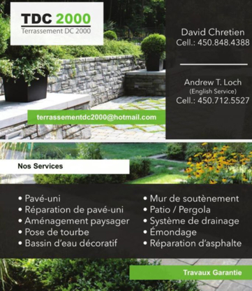 Terrassement DC2000 - Landscape Contractors & Designers