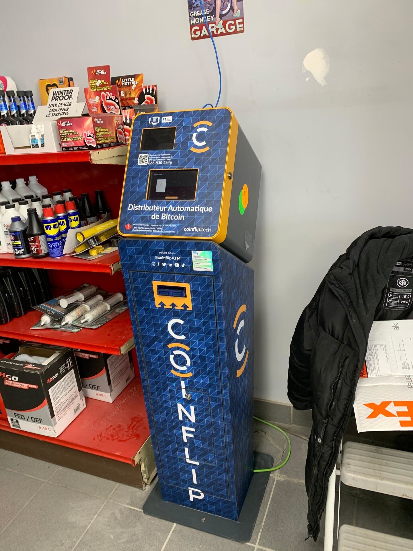 CoinFlip Bitcoin ATM - Belisle & Belisle Petroles Inc (Saint-Jérôme) - Banques
