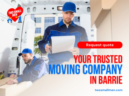 Two Small Men With Big Hearts Barrie - Moving Services & Storage Facilities