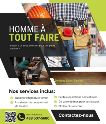 Services Simon Bernard - Building Contractors