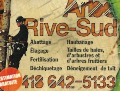 Arbo Rive-Sud - Service d'entretien d'arbres